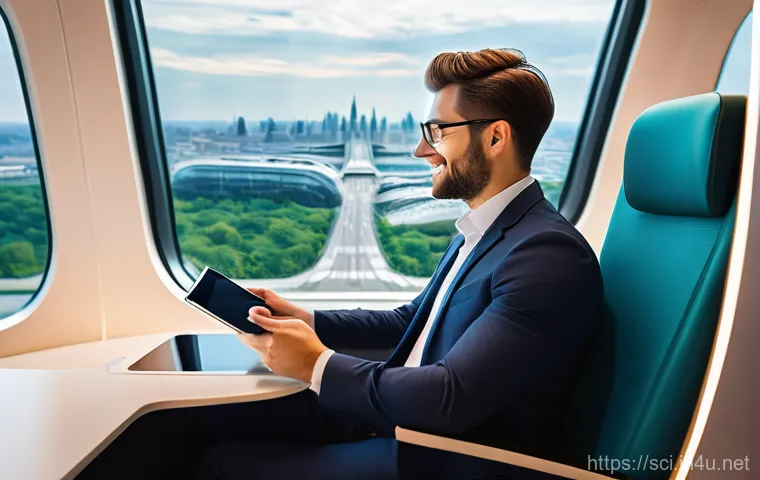 자율 비행 자동차와 미래 교통 혁신 - A vibrant, futuristic metropolis at dawn, with sleek, silent Urban Air Mobility (UAM) vehicles grace... 자율 비행 자동차와 미래 교통 혁신 - A vibrant, futuristic metropolis at dawn, with sleek, silent Urban Air Mobility (UAM) vehicles grace...