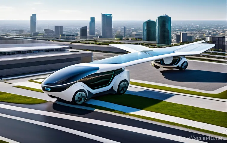 자율 비행 자동차와 미래 교통 혁신 - A young professional, wearing a stylish business casual outfit, is comfortably seated inside a spaci... 자율 비행 자동차와 미래 교통 혁신 - A young professional, wearing a stylish business casual outfit, is comfortably seated inside a spaci...